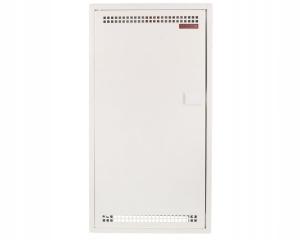 Rozdzielnica natynkowa MRN-2. Patch panel, gniazdo 250v 2P+Z, płyta montażo