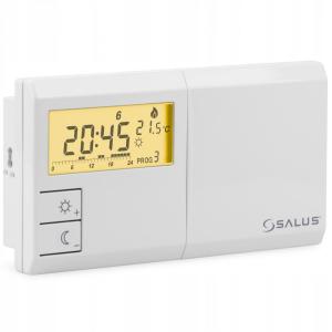 Salus przewodowy, natynkowy elektroniczny termostat 091FLv2, tygodniowy