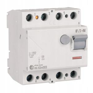 EATON Wyłącznik różnicowoprądowy 6kA typ AC HNC-63/4/003