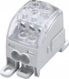 SIMET SUB 160 Blok rozdzielczy - uniwersalny Al/Cu 82040 SIMBLOCK szary