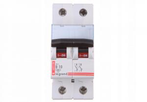 LEGRAND Wyłącznik nadprądowy S 302 2P B 10A 6000A TX3