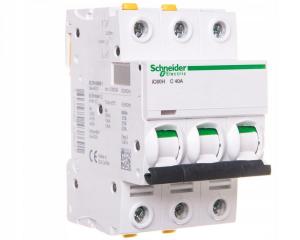 SCHNEIDER ELECTRIC Wyłącznik nadprądowy iC60H-C40-3 C 40A 3-biegunowy