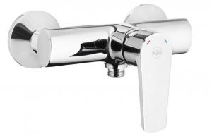 Bateria natryskowa ścienna ARMATURA KRAKÓW SELEN 1-uchwyt. 2-otworowa chrom