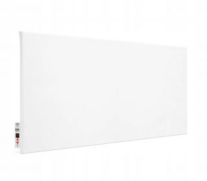 Grzejnik stalowy HD-WAVE STEEL z termostatem, moc 700 W - biały