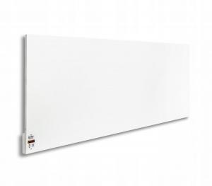 Grzejnik stalowy HD-WAVE STEEL z termostatem, moc 1000 W - biały