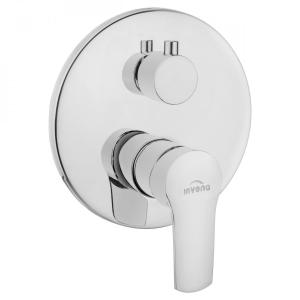 Bateria natryskowa INVENA podtynkowa VERSO 2-funkcyjna