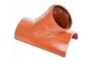 Siodło / przyłącze siodłowe PVC 315x160 / 45 do kanalizacji zewnętrznej, do