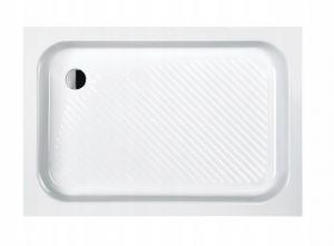 Brodzik akryl prostokątny 70x80x15 cm SANPLAST Classic B/CL 70x80x15+STB