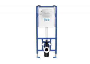 ROCA Zestaw Stelaż podtynkowy DUPLO WC NOVA z przyciskiem PL NV1 chrom