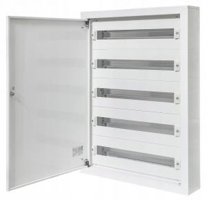 HAGER Rozdzielnica natynkowa z zaciskami PE/N 5R/120M (5x24) I kl. IP30