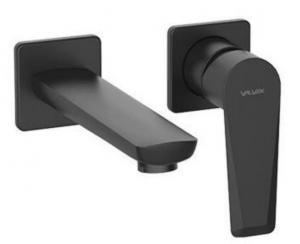 ESTO BLACK Bateria umywalkowa podtynkowa