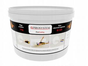 Farba ogniochronna PiroCoating, opakowanie handlowe 3kg PIROSYSTEM_ONNLINE