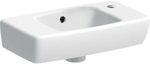Umywalka kompaktowa Selnova Compact B45 cm, H14.5 cm, T25 cm, krótka, z pow