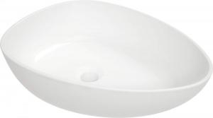DEANTE Umywalka nablatowa Alpinia, asymetryczna 47x35 cm
