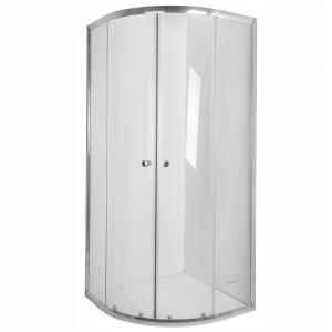 INVENA KABINA NATR.PÓŁOK.VITORIA 90X90 PR.CHROM SZK. CLEAR