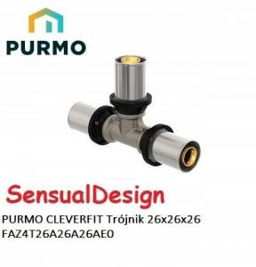 PURMO Trójnik PURMO CLEVERFIT 26x26x26