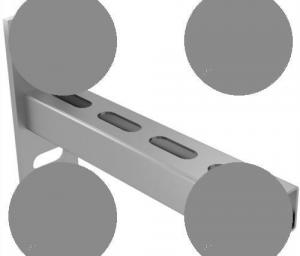 Konsola ścienna STRUT 41x41x300mm Onnline