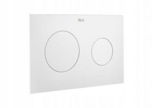 Przycisk spłukujący ROCA PL10 2-funkc do syst DUPLO ONE biały
