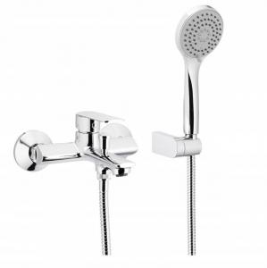 Bateria wannowa ścienna ARMATURA KRAKÓW AMAZONIT 2-otw mosiężna chrom