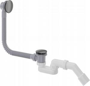 DEANTE Syfon do wanny click-clack, titanium