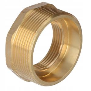 Redukcja mosiężna 2x5/4 żółta