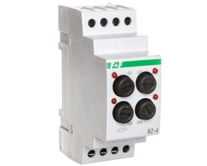 F&F Moduł bezpiecznikowy BZ-4 czterogniazdowy, I=6.3A, 2 moduły