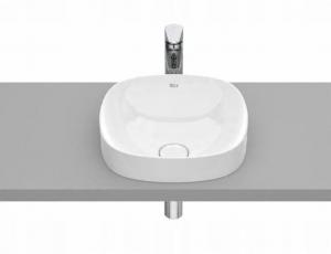 Umywalka częściowo wpuszczana w blat INSPIRA SOFT 37x37 ROCA