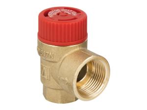 AFRISO Zawór bezpieczeństwa MS 1/2 cala x 3/4 cala 2 bar do instalacji C.O.
