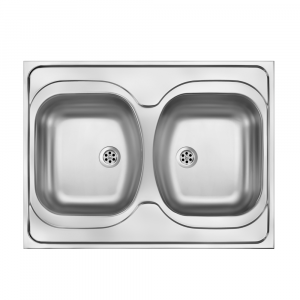 DEANTE Zlewozmywak stalowy TANGO 2-komorowy nakładany SATYNA ZM6_0200 48h