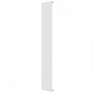 Grzejnik pionowy dekoracyjny INVENA MONO 2000X480 MOC: 983W BIAŁY