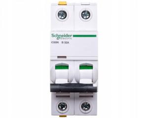SCHNEIDER ELECTRIC Wyłącznik nadprądowy iC60N-B32-2 B 32A 2-biegunowy