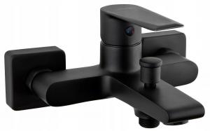 ESTO BLACK Bateria wannowa ścienna