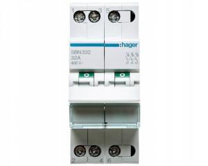 HAGER Rozłącznik izolacyjny modułowy 3P 32A 400V