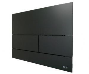 Przycisk spłukujący TECE square II podwójny do WC z metalu czarny mat