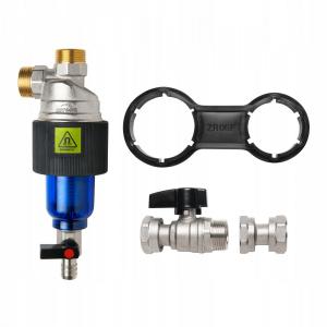 INVENA SEPARATOR MAGNETYCZNY 3/4 Z PÓŁŚRUBUNKIEM DO URZĄDZEŃ GRZEWCZYCH