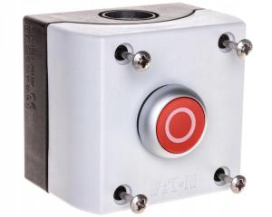 EATON Napęd M22-D-R-X0/KC11/I przycisk płaski czerwony 1Z1R bez samopowrotu