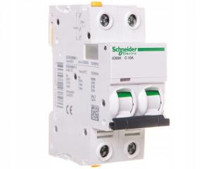 SCHNEIDER ELECTRIC Wyłącznik nadprądowy iC60H-C10-2 C 10A 2-biegunowy