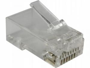 A-LAN Wtyk przelotowy RJ45 UTP kat.6 (op.100 szt) ALANTEC