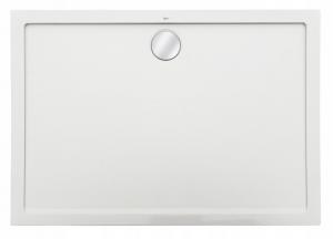 Brodzik konglomeratowy STONEX prostokąt 80x100x3.5 cm ROCA AERON zaw syfon