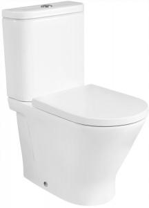 Miska WC GAP Round do kompaktu Rimless 60cm, wersja przyścienna BTW, o/podw