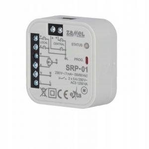 ZAMEL Sterownik rolet dopuszkowy przewodowy TYP: SRP-01