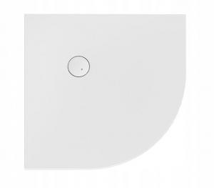 Brodzik min półokrągły SANPLAST Open Mineral BP-M/OPEN 90x90x1,5 biały