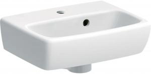 Umywalka kompaktowa Selnova Square B36 cm, H14.5 cm, T28 cm, z przelewem, z