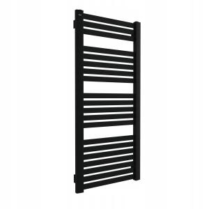 Grzejnik pionowy prosty Nadir DR AD-DR 120/55 572 W 1210x565x66 czarny mat