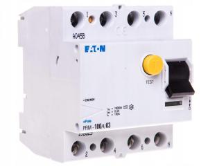 EATON Wyłącznik różnicowoprądowy PFIM PFIM-100/4/03