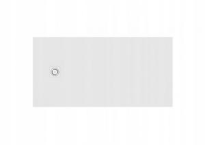 ROCA Brodzik MAGMA prostokątny Stonex 100x80 niski + syfon osłona w kolorze