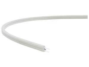 A-LAN Kabel światłowodowy FTTH płaski SM 2J 9/125 LSOH biały - ALANTEC