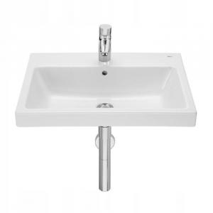 Umywalka ścienna GAP 60x46cm, z/otw., z/przel. Biały ROCA