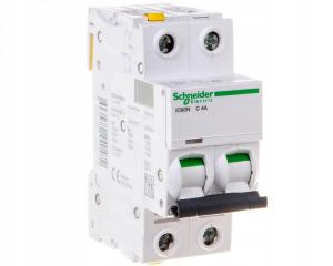 SCHNEIDER ELECTRIC Wyłącznik nadprądowy iC60N-C4-2 C 4A 2-biegunowy