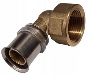 Kolano 90o gwint wewnętrzny Tigris M5 fi 25x1